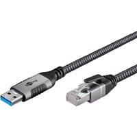 Cavo Ethernet USB-A 3.2 Gen1 connettore > connettore RJ-45, Scheda di rete Cavo Ethernet USB-A 3.2 Gen1 connettore > connettore RJ-45, Scheda di rete