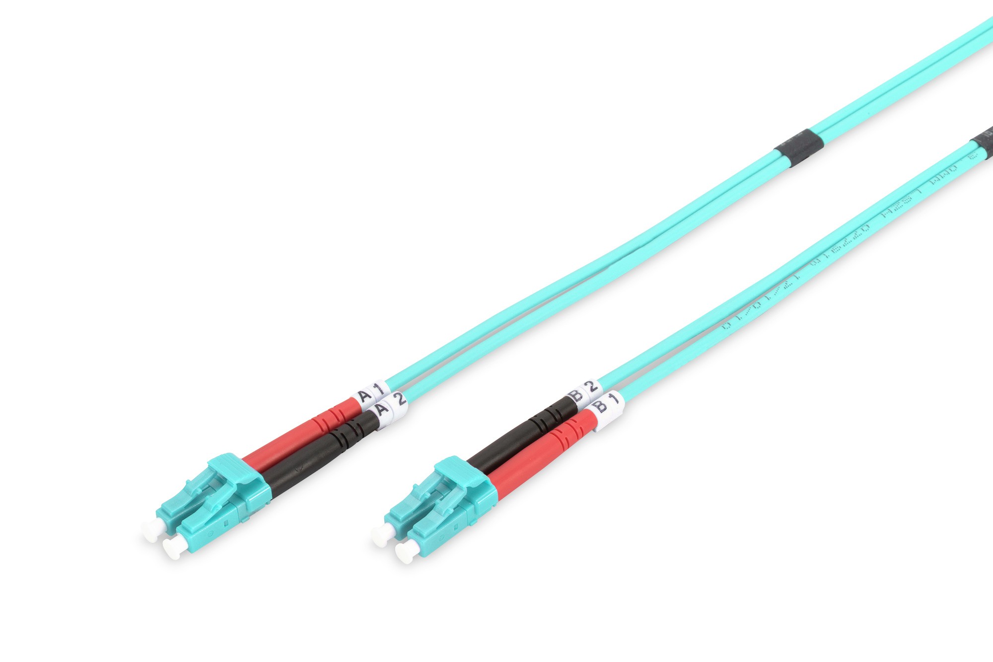 CAVO FIBRA OTTICA LC A LC MULTIMODE DUPLEX 50/125 MT.5 OM3
