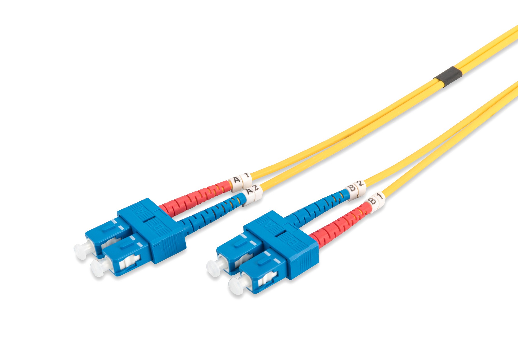 CAVO FIBRA OTTICA SC A SC MONOMODE DUPLEX 9/125 MT.2 (AL-9SCSC-02I) CAVO FIBRA OTTICA SC A SC MONOMODE DUPLEX 9/125 MT.2 (AL-9SCSC-02I)