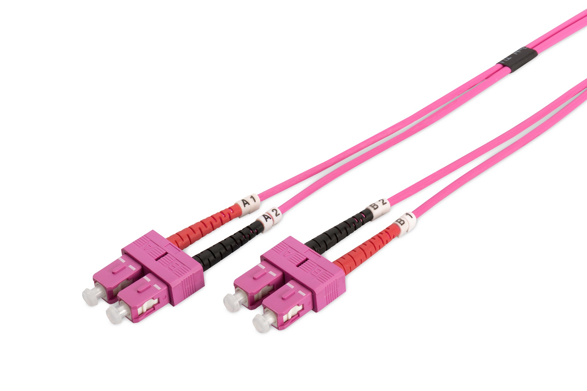 Cavo Fibra Ottica Sc A Sc Multimode Duplex 50/125 Mt. 1 Om4
