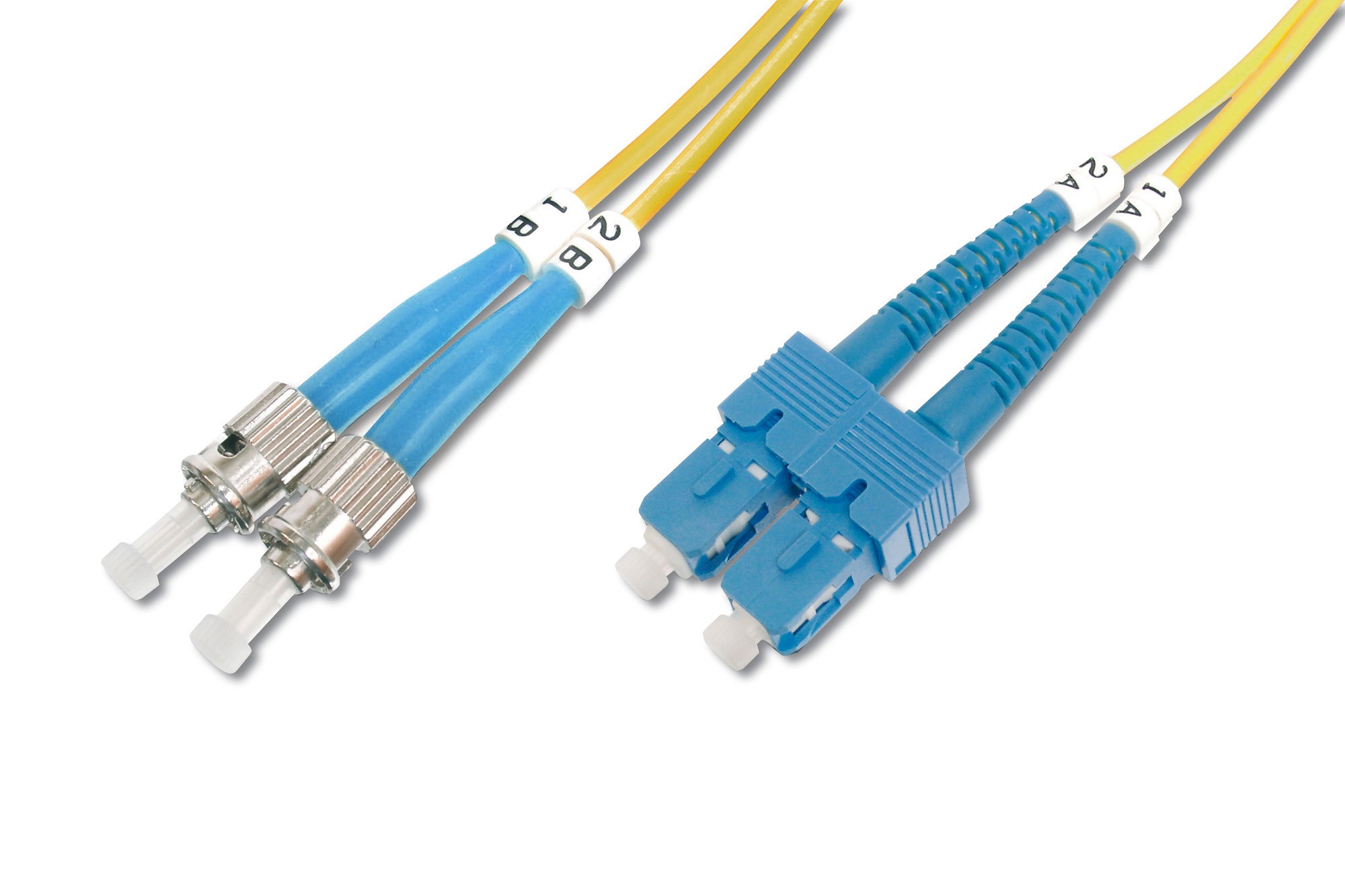 Cavo Fibra Ottica Sc A St Singlemode Duplex Os2 Mt.3