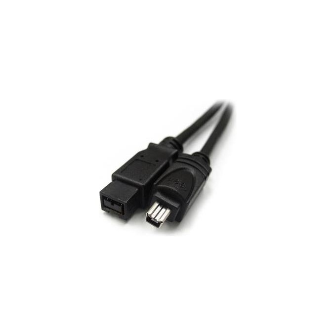 Cavo Firewire 800 9 Pin 400 4 Pin Black 1,8m XZCFWB9A4180