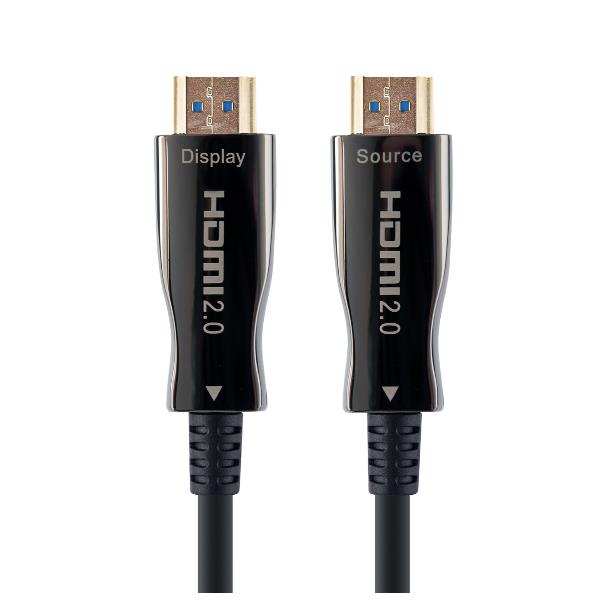 Cavo HDMI 2.0 Attivo Ibrido 4K Black 10m XVCHDM AOM10