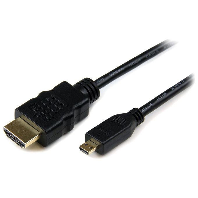 Cavo HDMI 4K Micro Hdmi a Hdmi Black 3m HDADMM3M