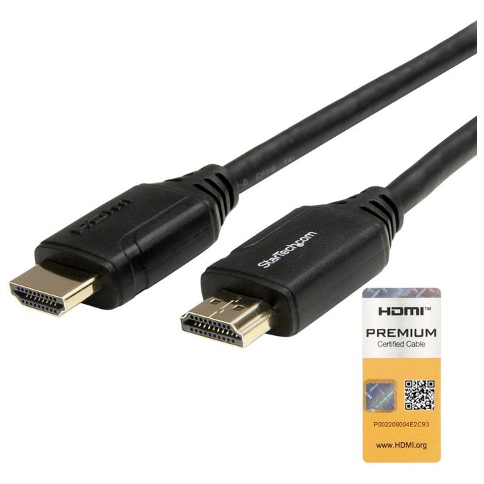 Cavo HDMI PREMIUM 4K con Ethernet Black 2m RHDMM2MP