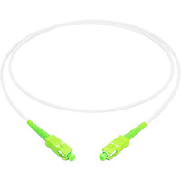 Cavo patch in fibra ottica simplex, rinforzato in acciaio, monomodale, SC/APC > SC/APC
