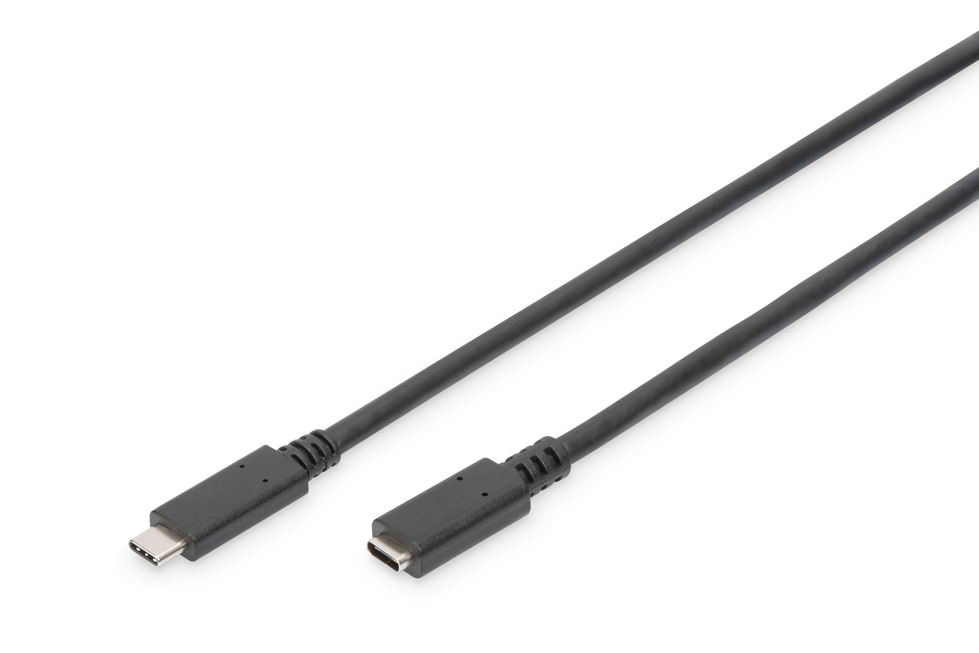 Cavo Prolunga Usb Tipo C Maschio/Femmina 1.5 Mt 3A Nero