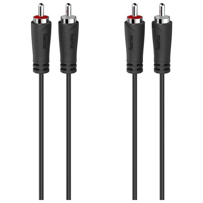 Cavo RCA Plugs Black 00205093 5m