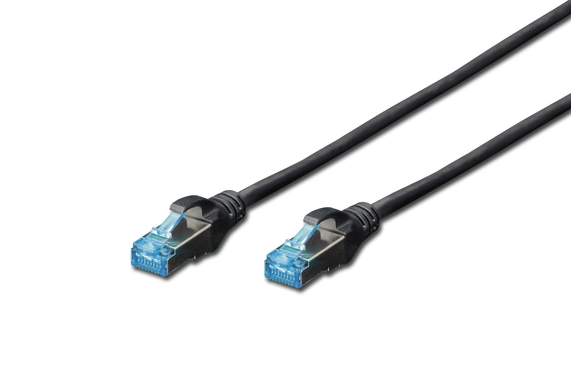 Cavo Rete Cat 5E Schermato Sf/Utp Colore Nero Mt 05 Digitus Cavo Rete Cat 5E Schermato Sf/Utp Colore Nero Mt 05 Digitus