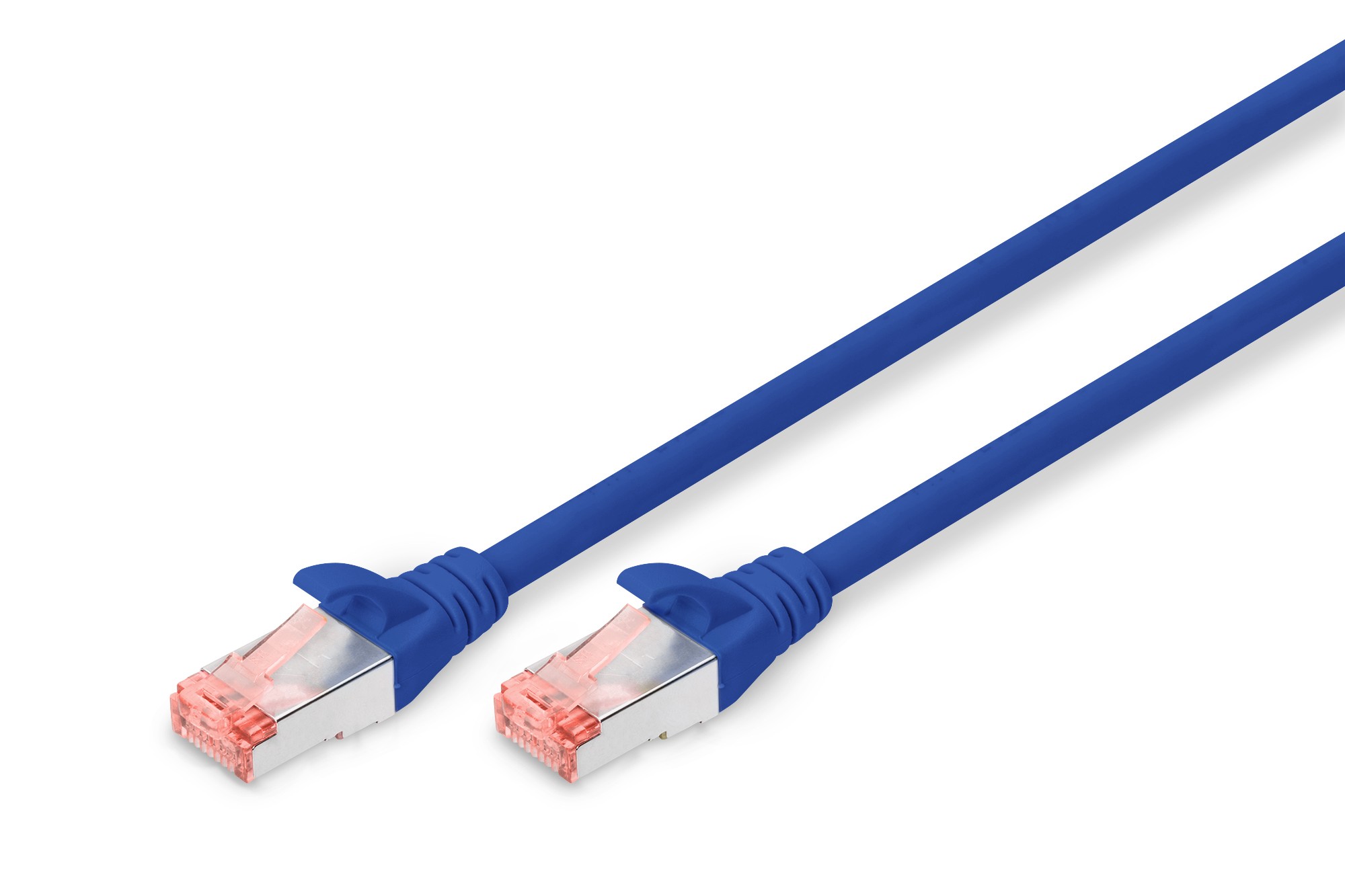 Cavo Rete S-Ftp Cat.6 Doppia Schermatura Ls0H Colore Blu Mt. 10