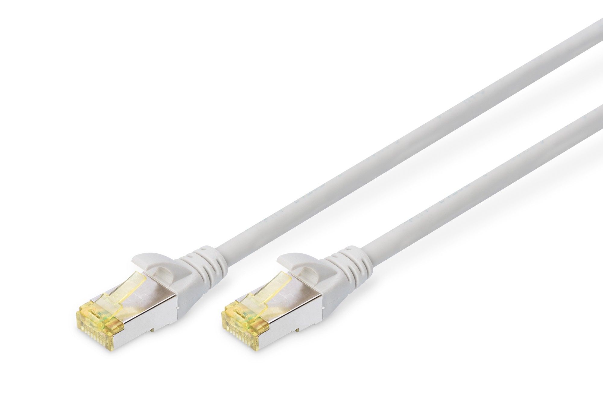Cavo Rete S-Ftp Cat.6A Doppia Schermatura Lsoh Colore Grigio Mt. 30
