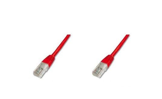 Cavo Rete Utp Cat. 5E Non Schermato - Lunghezza Mt. 30 - Colore Rosso Cavo Rete Utp Cat. 5E Non Schermato - Lunghezza Mt. 30 - Colore Rosso