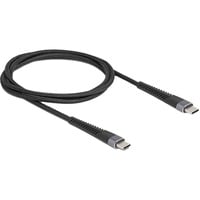 Cavo USB 2.0, connettore USB-C > connettore USB-C con protezione anti-piega estesa