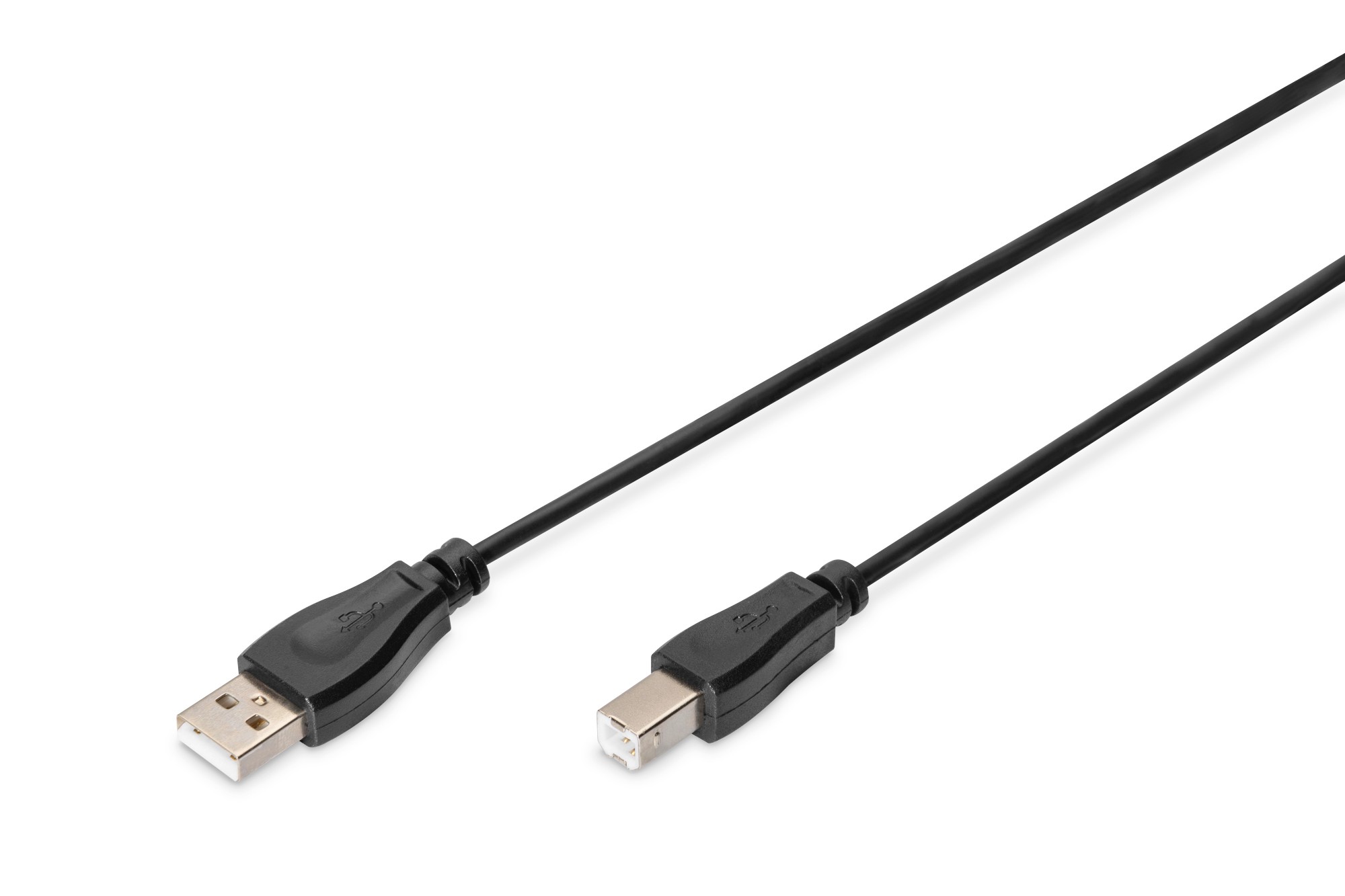 Cavo Usb 2.0 Connettori A-B Lunghezza Mt. 180 Colore Nero