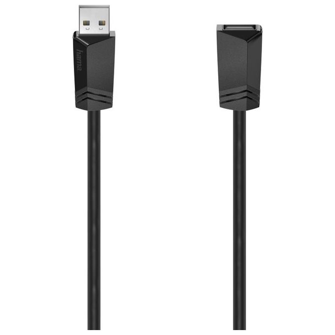 Cavo USB 2.0 Extension Black 5m 00200621