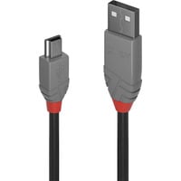 Cavo USB 2.0 Tipo A a Mini-B, Anthra Line