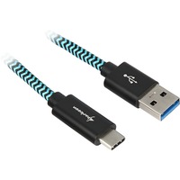 Cavo USB 3.2 Gen 2, connettore USB-A > connettore USB-C