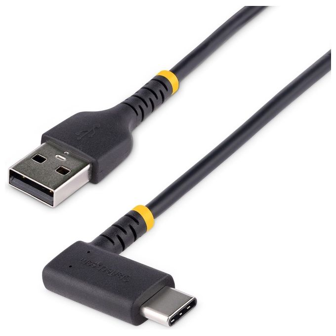 Cavo USB C 2.0 Angolato Black 0,3m R2ACR 30C USB CABLE