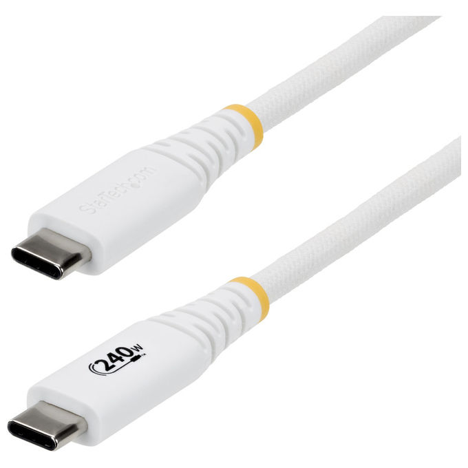 Cavo USB C 240W Power Delivery White 3m S2CEPR3MW USB CABLE