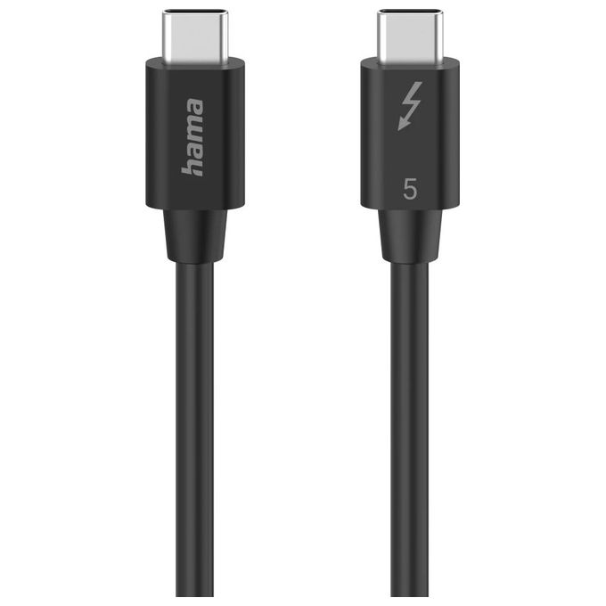 Cavo USB C 240W Thunderbolt 5 Black 1m 00200796