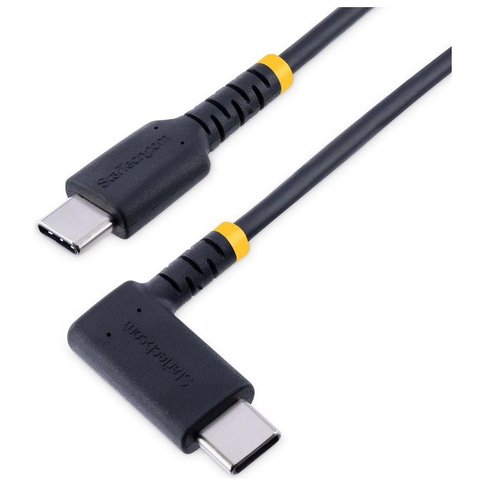 Cavo USB C 60W Angolato Black 2m R2CCR 2M USB CABLE