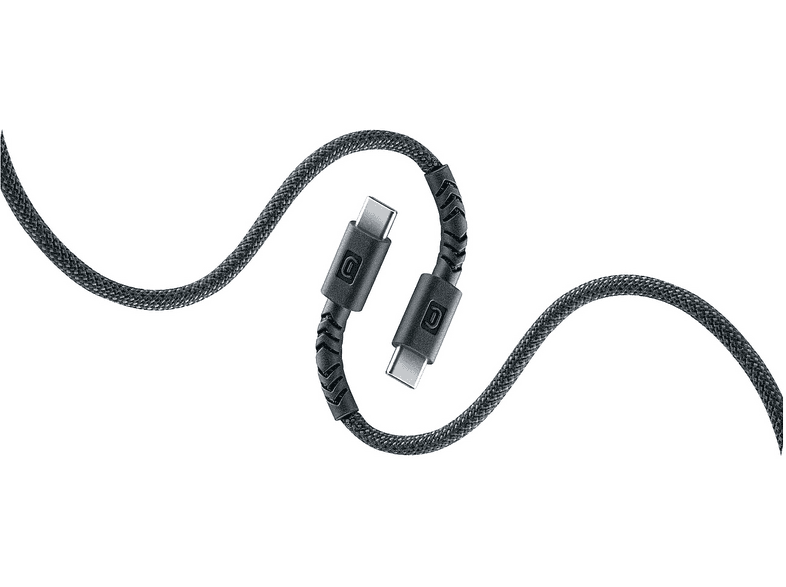 CAVO USB CELLULARLINE USB-C/C 60W NERO CAVO USB CELLULARLINE USB-C/C 60W NERO