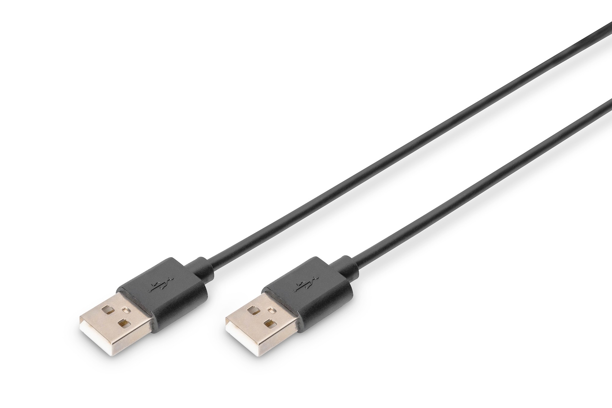 Cavo Usb Mt. 1 Connettori Usb Tipo A Maschio /Maschio Usb 2.0 Colore Nero Digitus