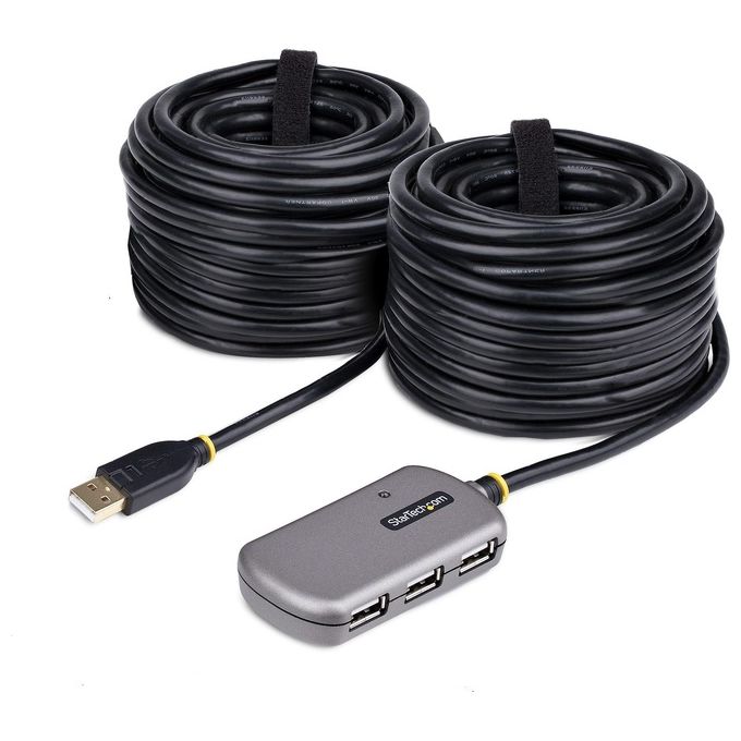 Cavo USB Prolunga USB 2.0 Black e Silver 24m U02442 USB EXTENDER