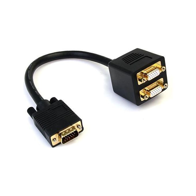 Cavo VGA Sdoppiatore Black 0,3m VGASPL1VV