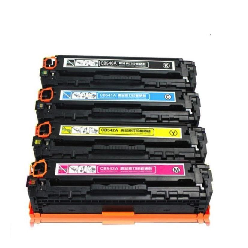 CB540-CB541-CB542-CB543 Confezione 4 TONER HP CP1215 CP1515 Serie CM1312 125A
