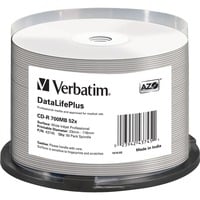 CD-R 52x DataLifePlus 700 MB 50 pz, CD supporti vergine