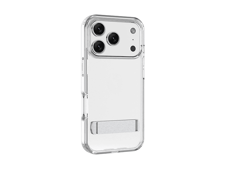 CELLULARLINE Clear Stand COVER per Apple iPhone 17 Pro, Trasparente