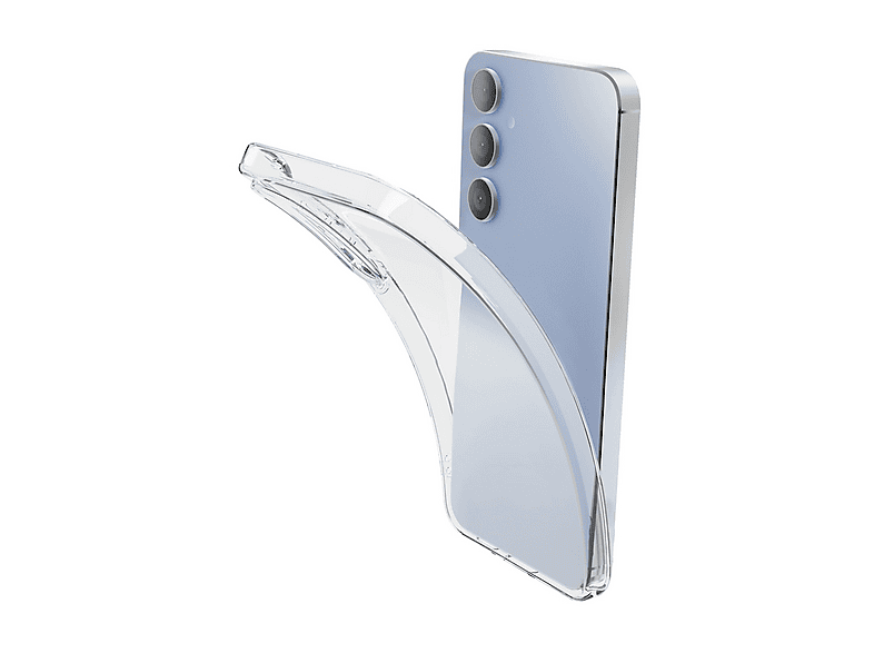 CELLULARLINE Fine COVER per Samsung Galaxy S25 FE, Trasparente