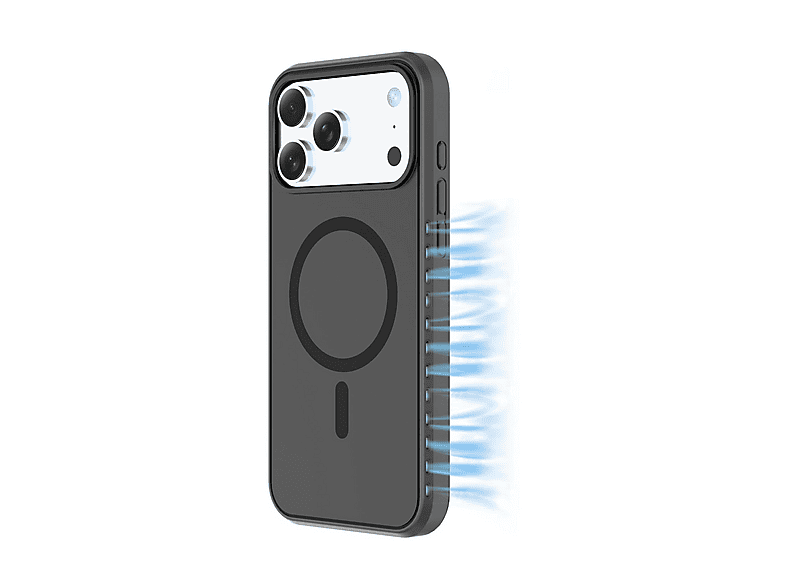 CELLULARLINE Icy Mag COVER MAGSAFE per Apple iPhone 17 Pro, Nero