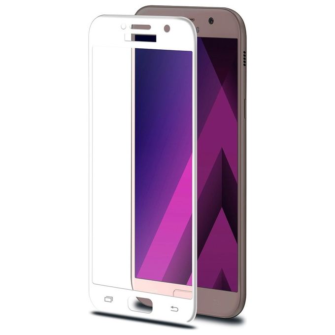Celly 3D Glass per Samsung Galaxy A3 2017 Bianco