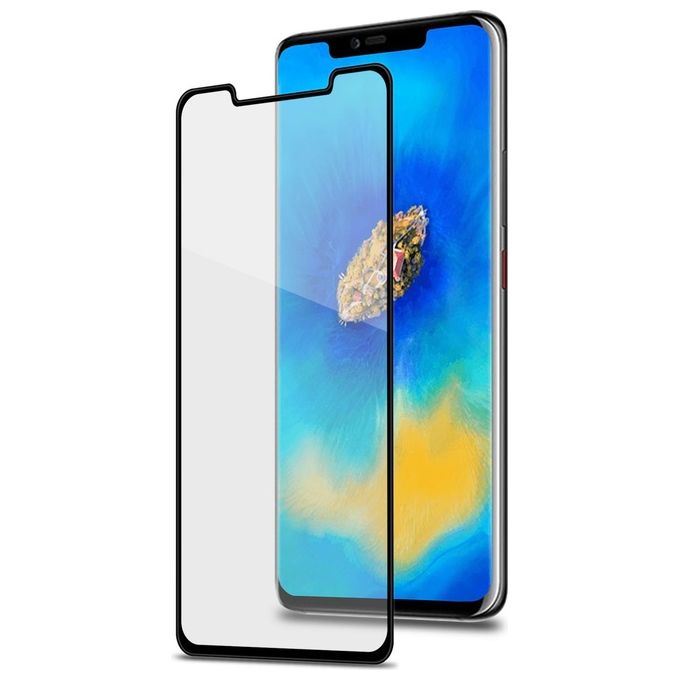 Celly 3DGLASS794BK 3D Glass Pellicola Proteggischermo Huawei Mate 20 Pro Vetro Temperato 9H 0,3 mm colore Nero