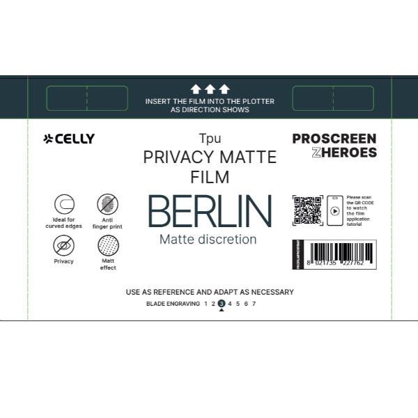 Celly 5 Pz Pro Privacy Matt PROFILMPRO5PRMT