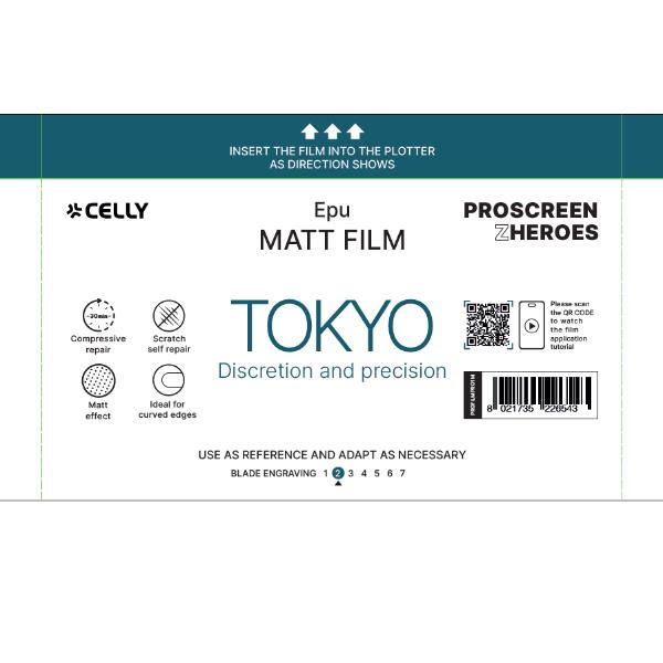 Celly 50 Pz Profilm Pro Matt PROFILMPRO50M