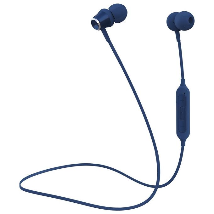 Celly BHSTEREO2BL Auricolare Bluetooth In-ear Passanuca Wireless 5.0 Microfono Integrato 10 m colore Blu