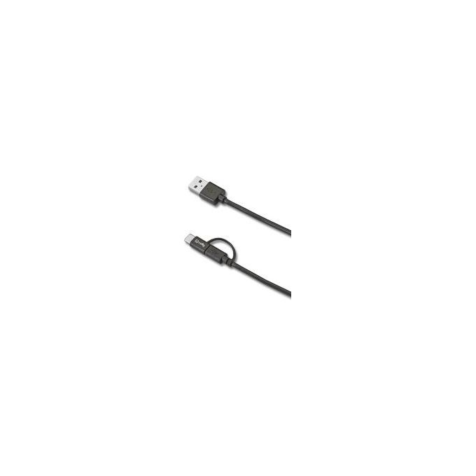 Celly cavo dati usb, Micro Usb-usb c, m-m, 1mt, nero