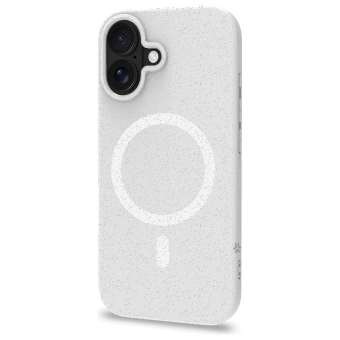 Celly COLMAGGLI1150WH Cover iPhone 17 TPU Glitter MagSafe colore Bianco Celly COLMAGGLI1150WH Cover iPhone 17 TPU Glitter MagSafe colore Bianco