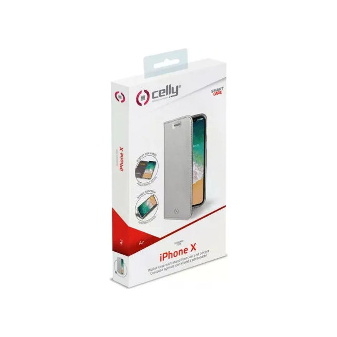 Celly COLORMAG1153VL Custodia Rigida MagSafe Trasparente Viola Compatibile con Apple iPhone Air