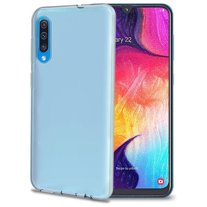 Celly Cover Gel Skin per Samsung Galaxy A50 Nero Celly Cover Gel Skin per Samsung Galaxy A50 Nero