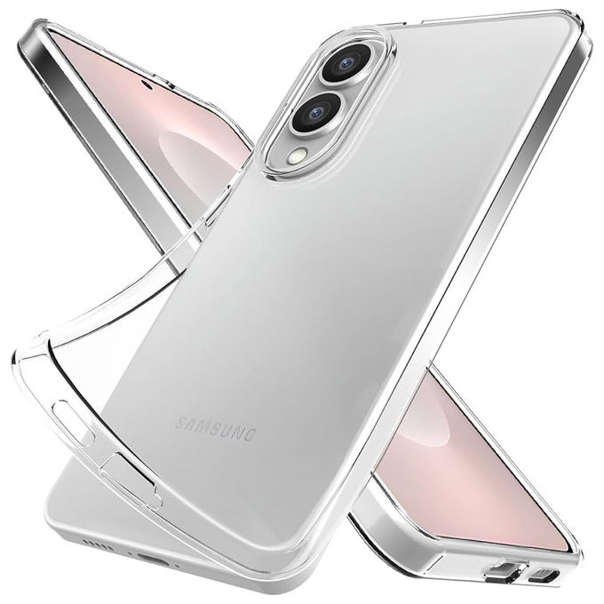 Celly Cover Gelskin Trasparente per Samsung Galaxy S25 Edge