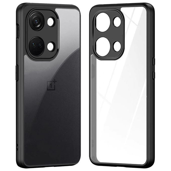 Celly Cover per OnePlus Nord 3 in TPU nero trasparente Celly Cover per OnePlus Nord 3 in TPU nero trasparente