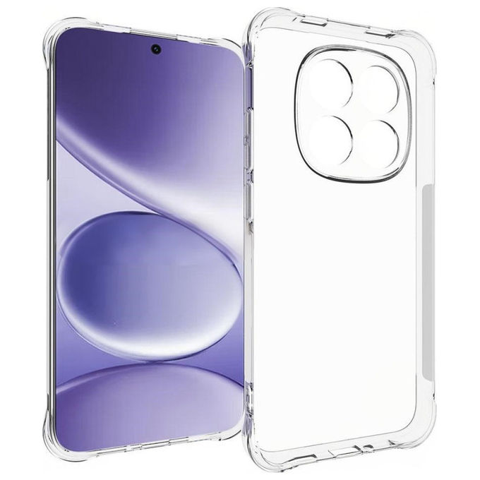 Celly cover TPU trasparente per Xiaomi Redmi Note 15 Pro+ 5G e Poco M8 Pro 5G, anti-shock, GELSKIN1173