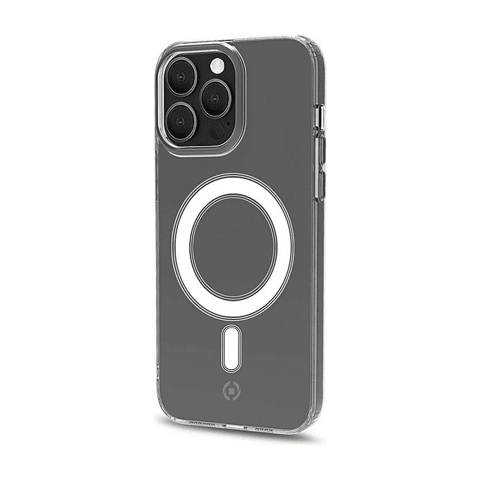 Celly Cover trasparente per iPhone 14 Magsafe compatibile Celly Cover trasparente per iPhone 14 Magsafe compatibile