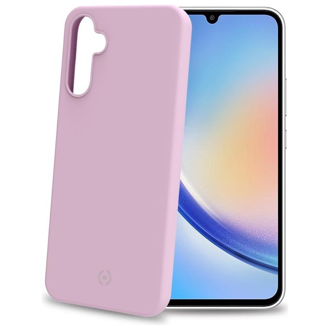 Celly Cromo Cover per Samsung Galaxy A34 5G Rosa Celly Cromo Cover per Samsung Galaxy A34 5G Rosa