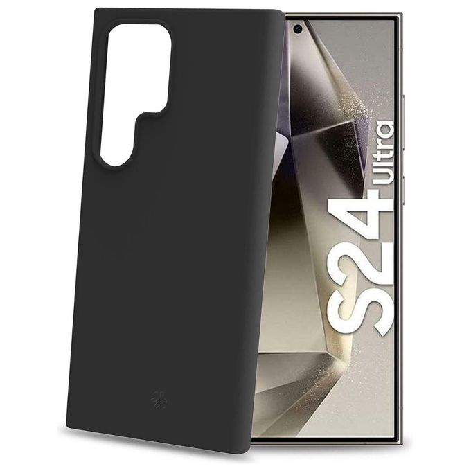 Celly Cromo Cover per Samsung Galaxy S24 Ultra 5G Nero Celly Cromo Cover per Samsung Galaxy S24 Ultra 5G Nero