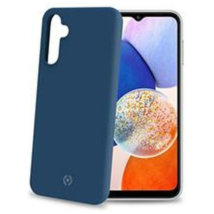 Celly CROMO1035BL Cromo Cover per Samsung Galaxy A14 5G TPU Soft-touch Resistente agli Urti colore Blu